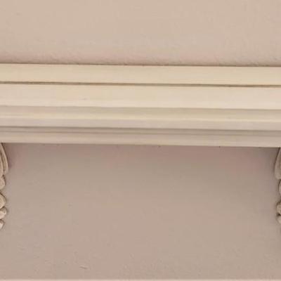 Lot #58  Pair of Contemporary Decorator Wall Shelves