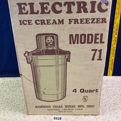 Electric Ice Cream Maker