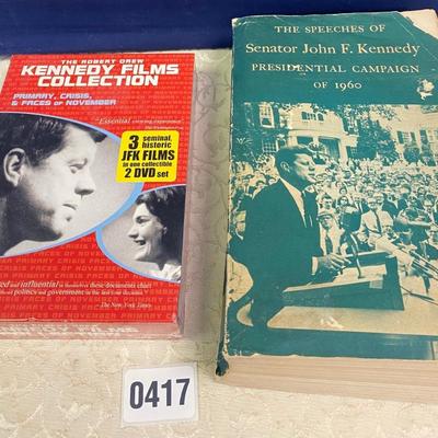 Kennedy  Speeches book and Film
