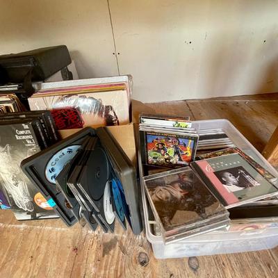 Lot 233 Group CDs Albums Cassettes 80s/90s Rap Hip-Hop Blues