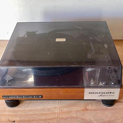 Lot 235 Vintage Marantz Record Player Model 6300
