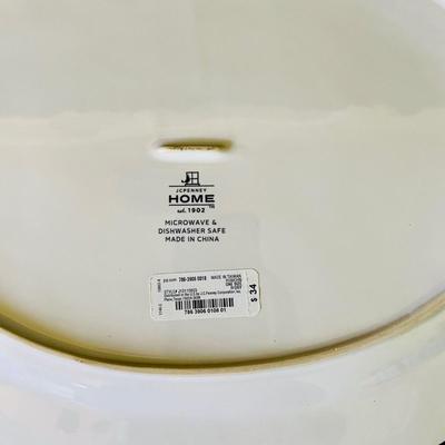 Ceramic Pie Holder and Turkey Plate (LR-SL)
