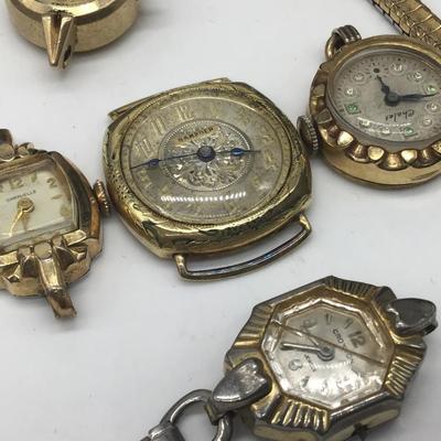 Lot og Gold Filled Watches