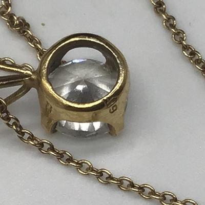 Gold Filled Pendant and Chain