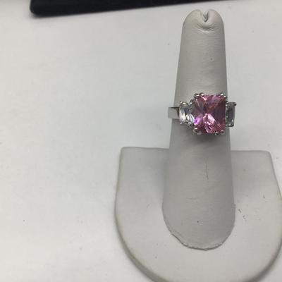 Pink Cocktail Ring