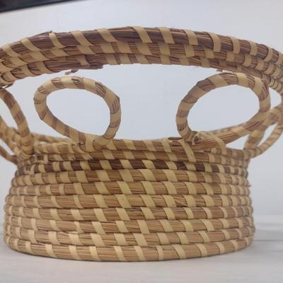 Collection of Handmade Sweetgrass Baskets