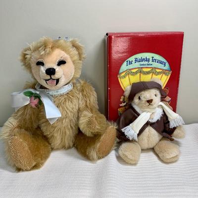 LOT 2R: Bialosky Treasury Bear & Grand Pa Pa Jingles Bear Company Bear