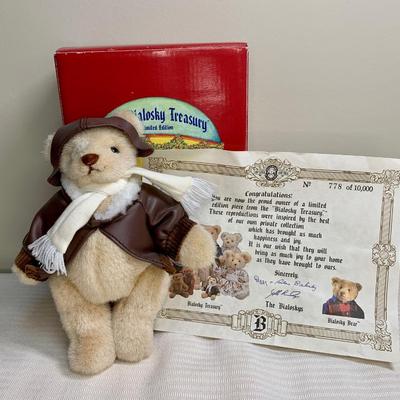 LOT 2R: Bialosky Treasury Bear & Grand Pa Pa Jingles Bear Company Bear