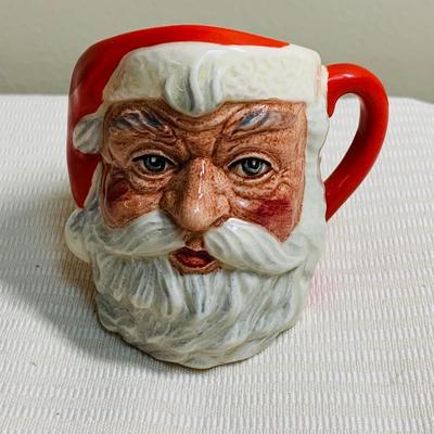 LOT 15R: Royal Doulton Santa Claus Mug, Faberge Nativity Egg, Annalee & More