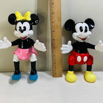 LOT 16R: Vintage Schmid Disney Mickey & Minnie Mouse Music Boxes (Walt Disney Productions)