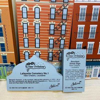 LOT 22R: New Orleans.  Joline Cat's Meow Collectibles