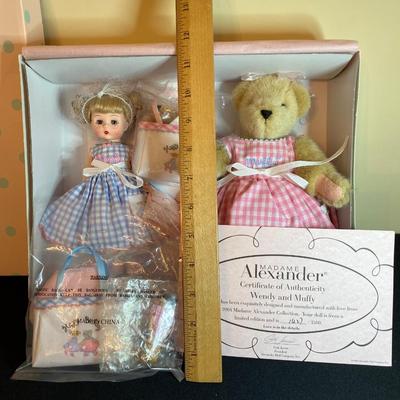 LOT 30: Madame Alexander New in Box Wendy & Muffy and More