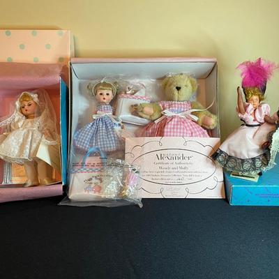 LOT 30: Madame Alexander New in Box Wendy & Muffy and More
