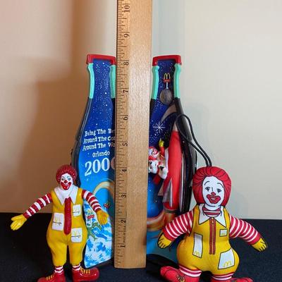 LOT 36C: Vintage Ronald McDonald Collectables