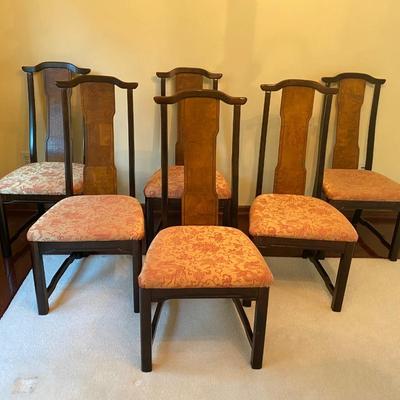 LOT 44C:  High Back  Dinning Chairs