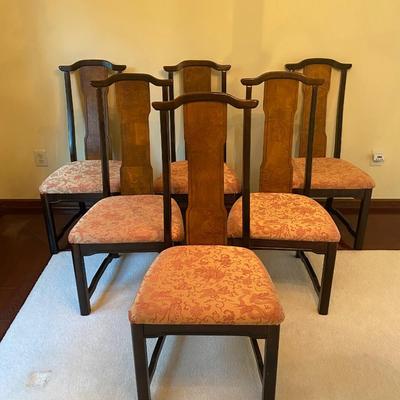 LOT 44C:  High Back  Dinning Chairs