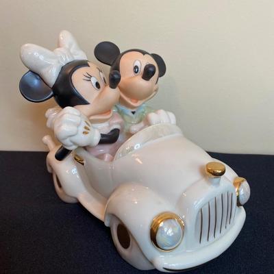LOT54: Lenox Disney Collection: Mickey & Minnie's Moon Light Drive & Magical Dance