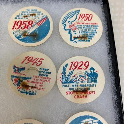 LOT 74R: Vintage Milk Bottle Cap Seals, Casino Chips and More