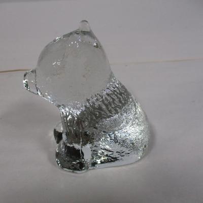 Crystal Bear Paperweight