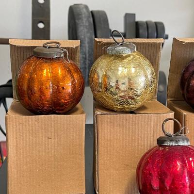 Vintage Handblown Christmas Ornaments - 4" - PLEASE CHECK DESCRIPTION FOR QUANTITIES REMAINING