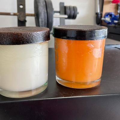 NEW 2 Large Candle Set