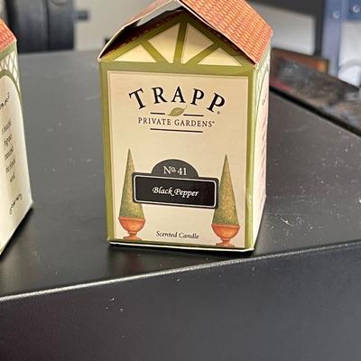 Set of Four 2.5" x 2" Mini Trapp Candles - NEW in box