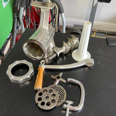 Commercial Heavy Duty Stainless Steel Clamp On Hand Grinder Set