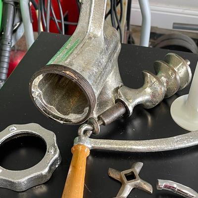 Commercial Heavy Duty Stainless Steel Clamp On Hand Grinder Set