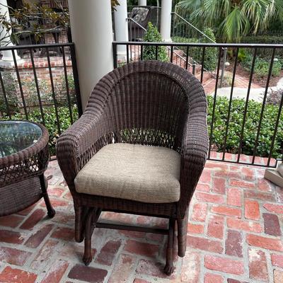 Three (3) Piece ~ Weather Proof Material ~ Outdoor Patio Set ~~