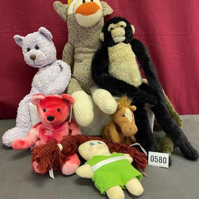 Sock monkey & friends