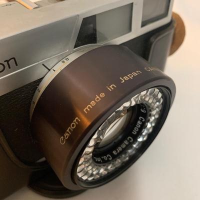 Canon Canonet Camera with Case (O-KW)