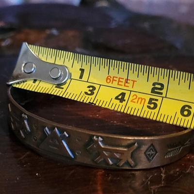Lot 56: Solid Copper Cuff Bracelet