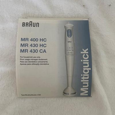 BRAUN Multiquick Handblender 200 Watt (LR-AW)