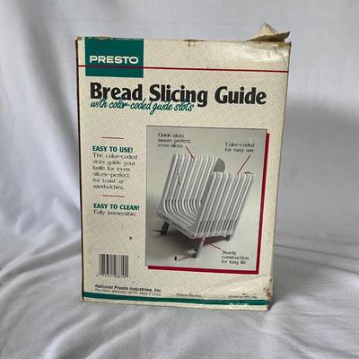 Cooks Breadmaker and Presto Bread Slicing Guilde  (FR-EJ)