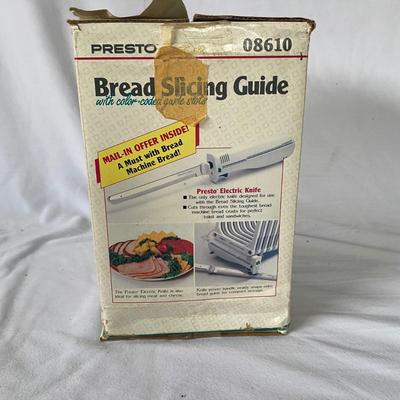 Cooks Breadmaker and Presto Bread Slicing Guilde  (FR-EJ)