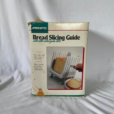 Cooks Breadmaker and Presto Bread Slicing Guilde  (FR-EJ)