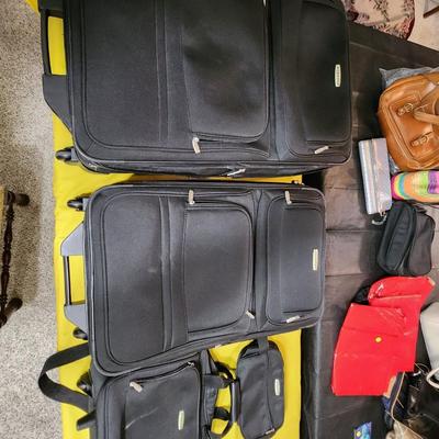 Purses and luggage set