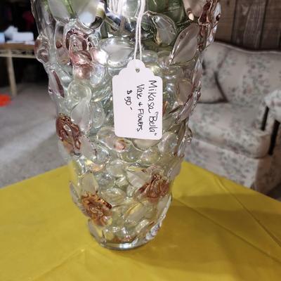 Mikasa vase, antique wheat cookie jar and lots more