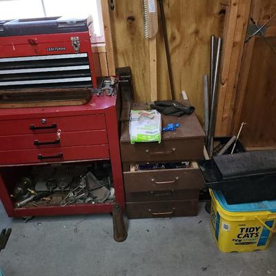 Craftsman toolbox, tools and more