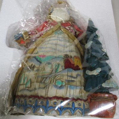 Heartwood Creek By Jim Shore Santa Delivers (Santa With Sisal Tree) Figurine 6017023 main image 1