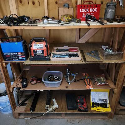 Battery chargers and tools
