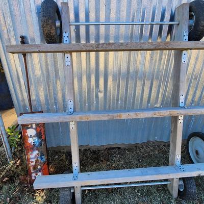 Custom dolly and scooper