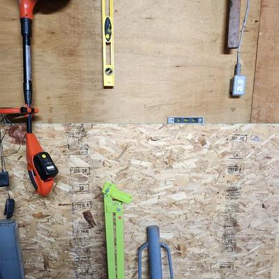 Post puller, post driver, weedeater and more