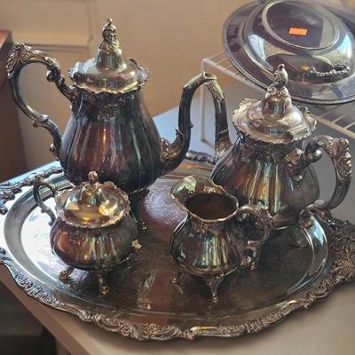 Silver Tea Set - Baroque by Wallace