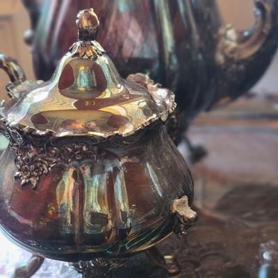 Silver Tea Set - Baroque by Wallace