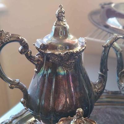 Silver Tea Set - Baroque by Wallace