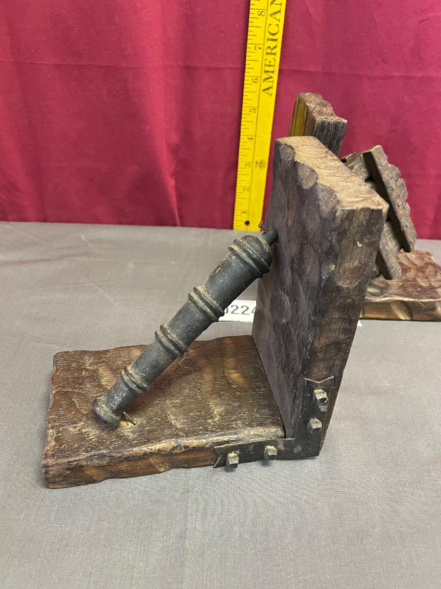 Vintage pirate bookends