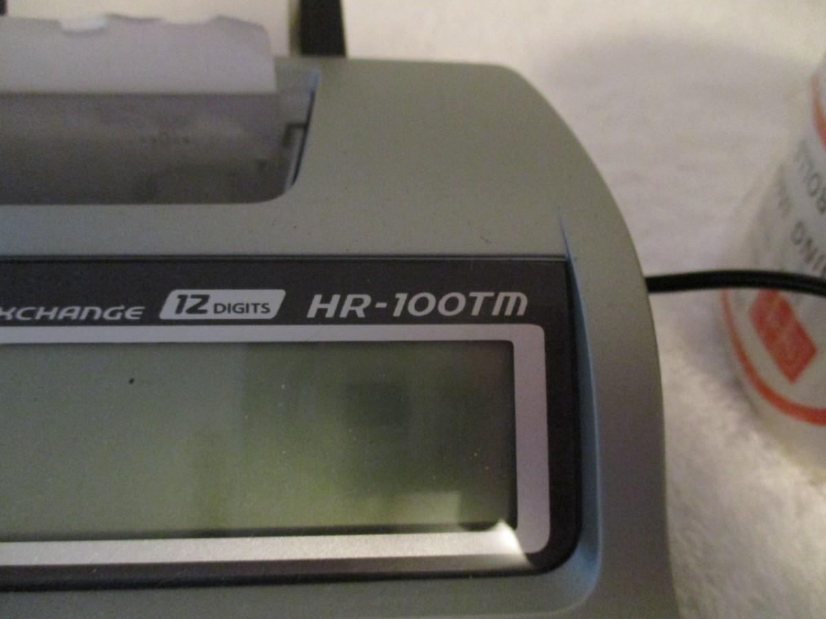 Casio HR100TM Adding Machine H