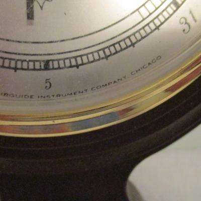 Vintage Composite Banjo Airguide Wall Mount Barometer - H