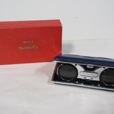 Vintage Butterfly Binoculars with Box (Japan)